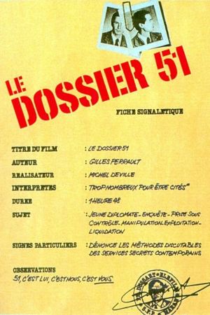 Le Dossier 51 streaming